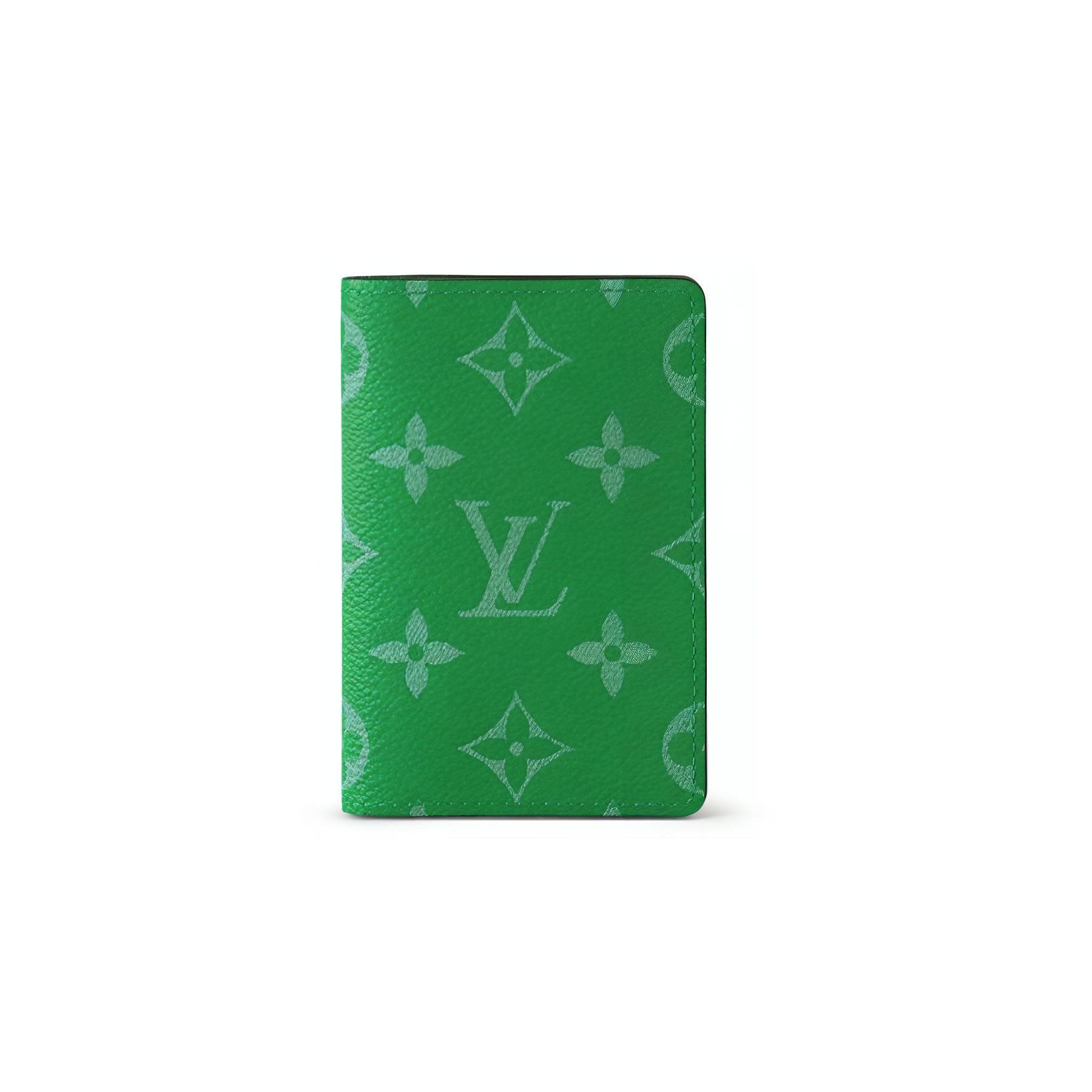 Louis Vuitton Pocket Organizer Monogram Flap Leather Wallet Women Wallet Green M83101 Box(Basic Set+Box)
Louis Vuitton Pocket Organizer Monogram Flap Leather Wallet Women Wallet Green M83101 Box(Basic Set+Box)