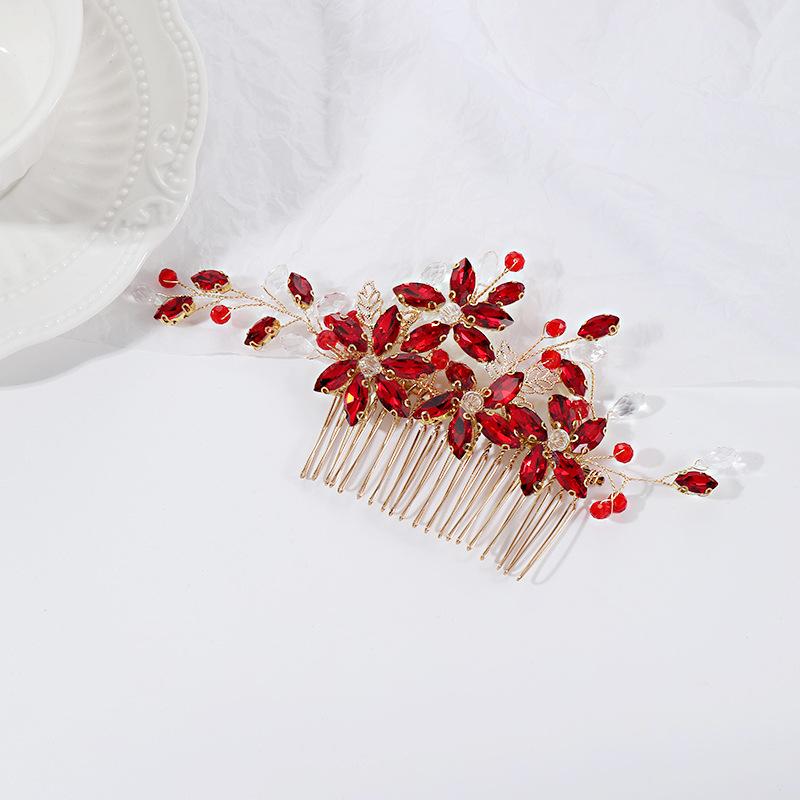 Ruby Crystal Rhinestone Women s Hair Comb Gold Rhinestone Disc Hair Headdress Bridal Hair Comb Wedding Hair Accessories золотий
Ruby Crystal Rhinestone Women s Hair Comb Gold Rhinestone Disc Hair Headdress Bridal Hair Comb Wedding Hair Accessories золотий