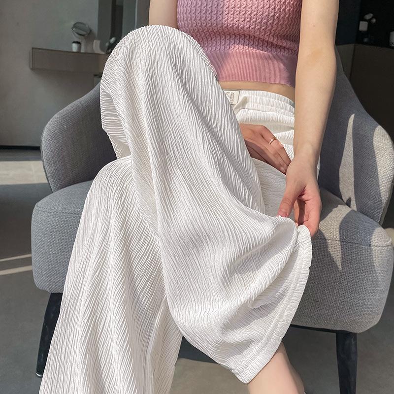 Pleated High Waist Fleece-Lined Wide Leg Pants for Women - Autumn Winter Slimming Plus Size Casual Wear 4XL
Pleated High Waist Fleece-Lined Wide Leg Pants for Women - Autumn Winter Slimming Plus Size Casual Wear 4XL