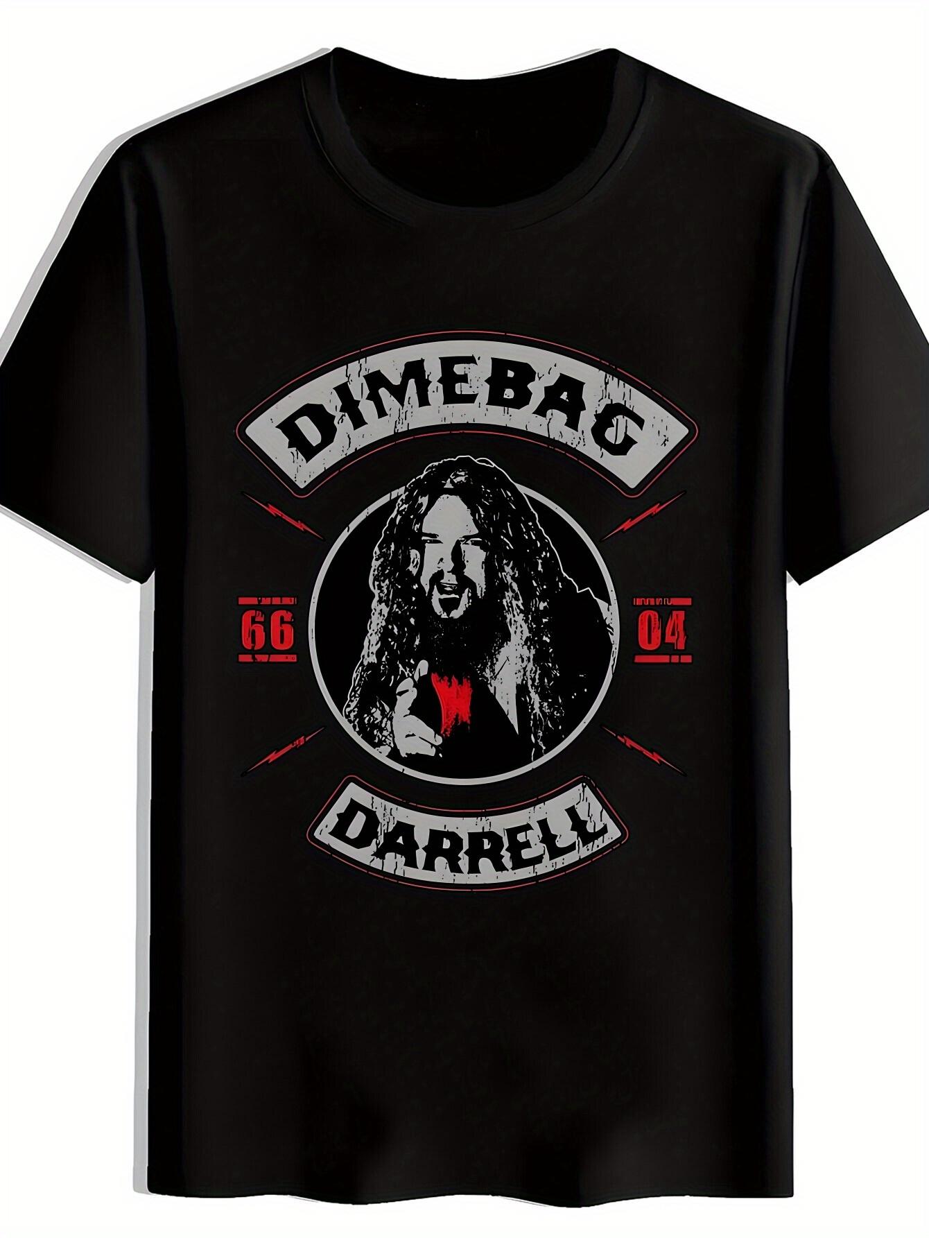Black Dimebag Darrell Graphic T-shirt - Vintage Rock Band Design M
Black Dimebag Darrell Graphic T-shirt - Vintage Rock Band Design M