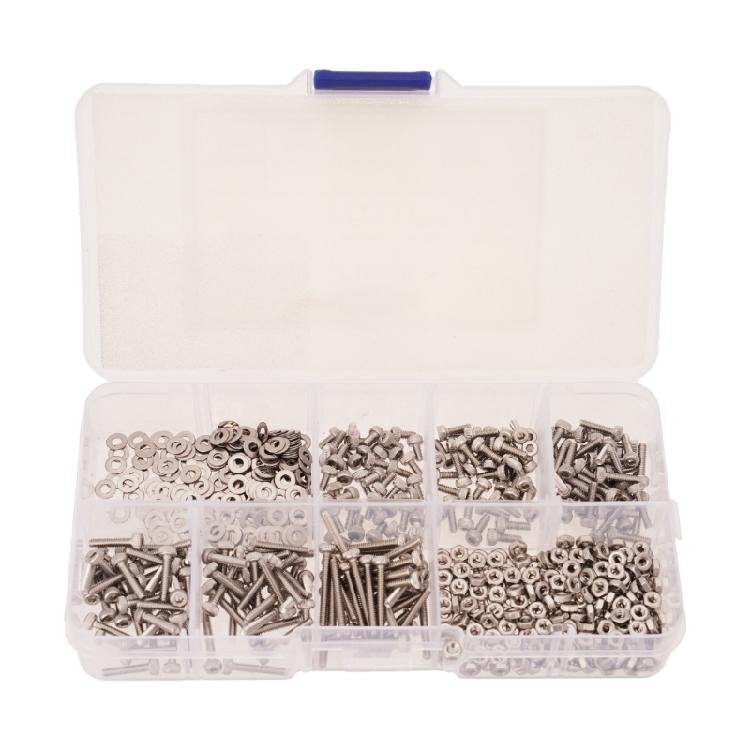 660pcs of Screws Nut & Washers Steel Screws set with Case for Hardware Projects 1
660pcs of Screws Nut & Washers Steel Screws set with Case for Hardware Projects 1