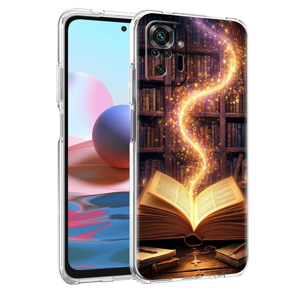 Transparent Phone Case for Redmi 14C 13C 10C 10 9 Note 13 12 11 K50 K40 Plus Pro 5G Soft TPU Cover Creative And Beautiful Book for Redmi 14C
Transparent Phone Case for Redmi 14C 13C 10C 10 9 Note 13 12 11 K50 K40 Plus Pro 5G Soft TPU Cover Creative And Beautiful Book for Redmi 14C