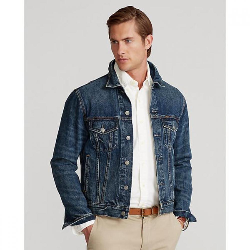 Polo Ralph Lauren Mens Faded Denim Trucker Jacket Mnpootw16020001400 M
Polo Ralph Lauren Mens Faded Denim Trucker Jacket Mnpootw16020001400 M