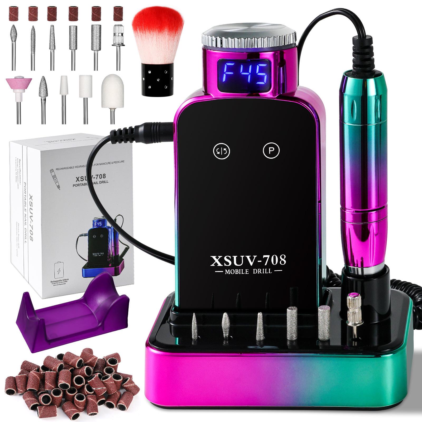 Portable Rechargeable 40,000 RPM Brushless Nail Drill with Charging Base for Nail and Cuticle Removal Standard зелений
Portable Rechargeable 40,000 RPM Brushless Nail Drill with Charging Base for Nail and Cuticle Removal Standard зелений