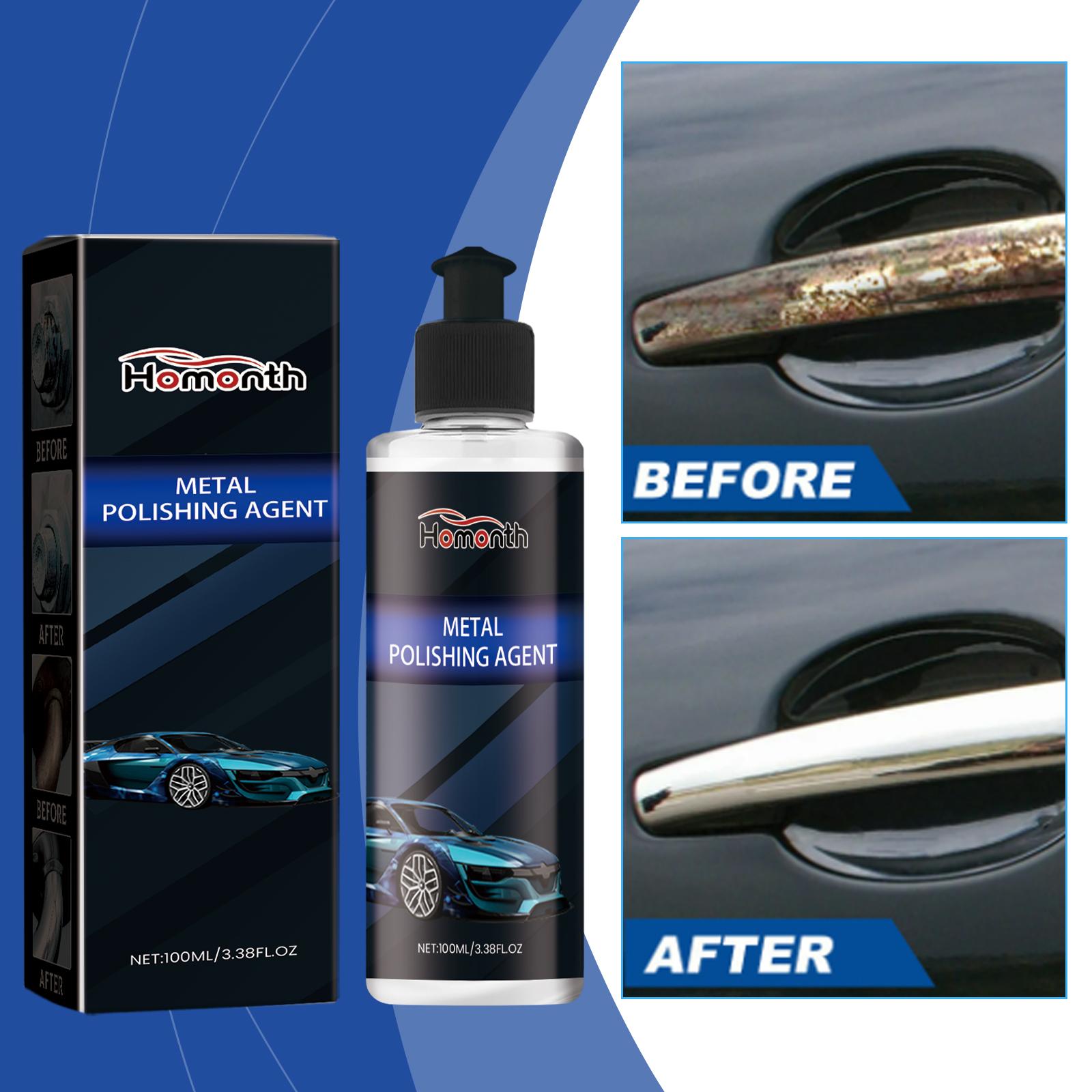 Homonth Metal Polish Car Metal Polish Polish Clean Stainless Steel Polish Rust Remover
Homonth Metal Polish Car Metal Polish Polish Clean Stainless Steel Polish Rust Remover