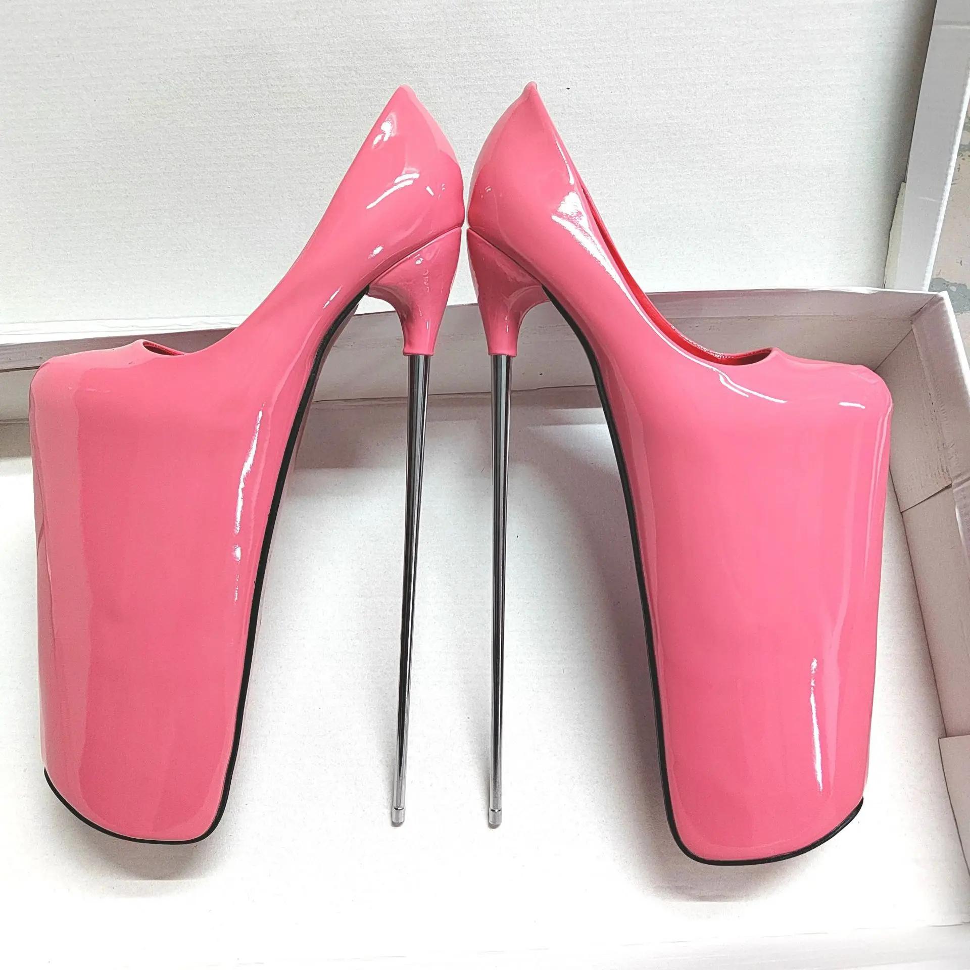 Мода 2025 Ультра-високі шпильки 30см лакована шкіра риб ячий рот 19см туфлі-човники подіумні сексуальні великі розміри жіноче взуття неймовірно високі 34-43 розміри 42
Мода 2025 Ультра-високі шпильки 30см лакована шкіра риб ячий рот 19см туфлі-човники подіумні сексуальні великі розміри жіноче взуття неймовірно високі 34-43 розміри 42