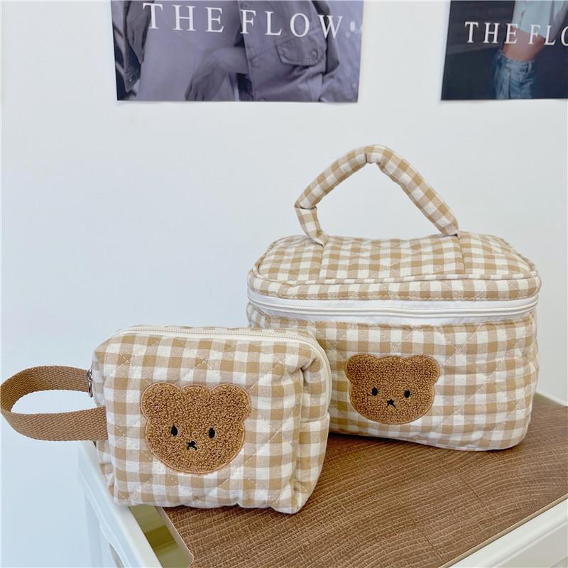 Large Cute Cartoon Bear Makeup & Toiletry Travel Organizer Bag for Skincare Products.
Large Cute Cartoon Bear Makeup & Toiletry Travel Organizer Bag for Skincare Products.