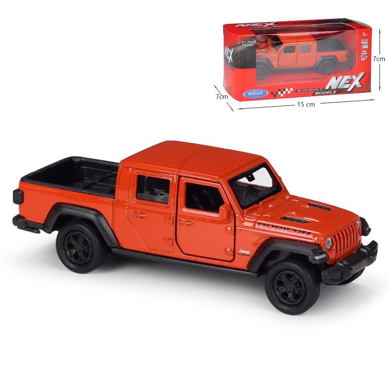 Модель игрушечного автомобиля пикапа Jeep Gladiator масштаба 1/36 Welly, литой из сплава, миниатюрный, инерционный, свободный ход колес, коллекционный подарок для детей оранжевый
Модель игрушечного автомобиля пикапа Jeep Gladiator масштаба 1/36 Welly, литой из сплава, миниатюрный, инерционный, свободный ход колес, коллекционный подарок для детей оранжевый