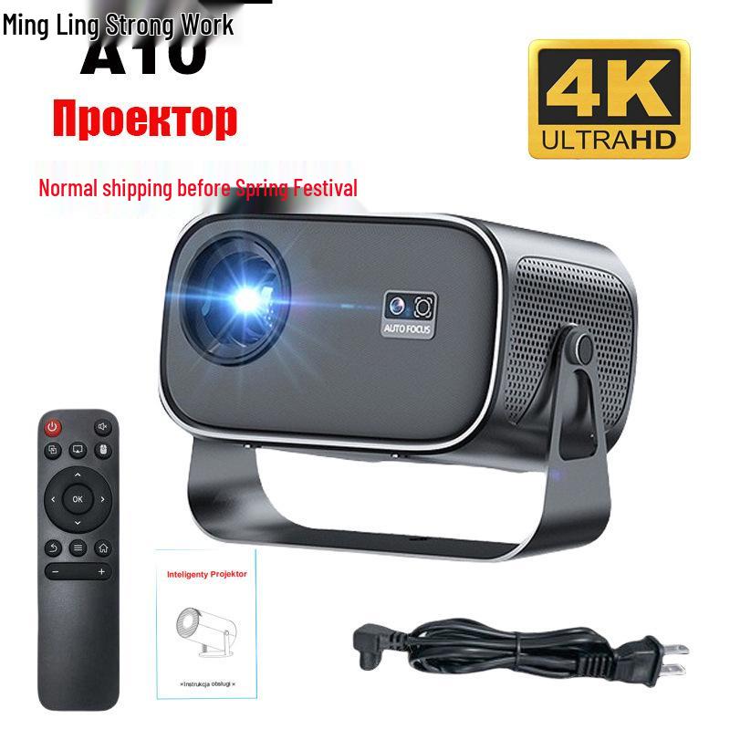 KuangJie Small HD 4K Smart Portable Home Theater Projector
KuangJie Small HD 4K Smart Portable Home Theater Projector