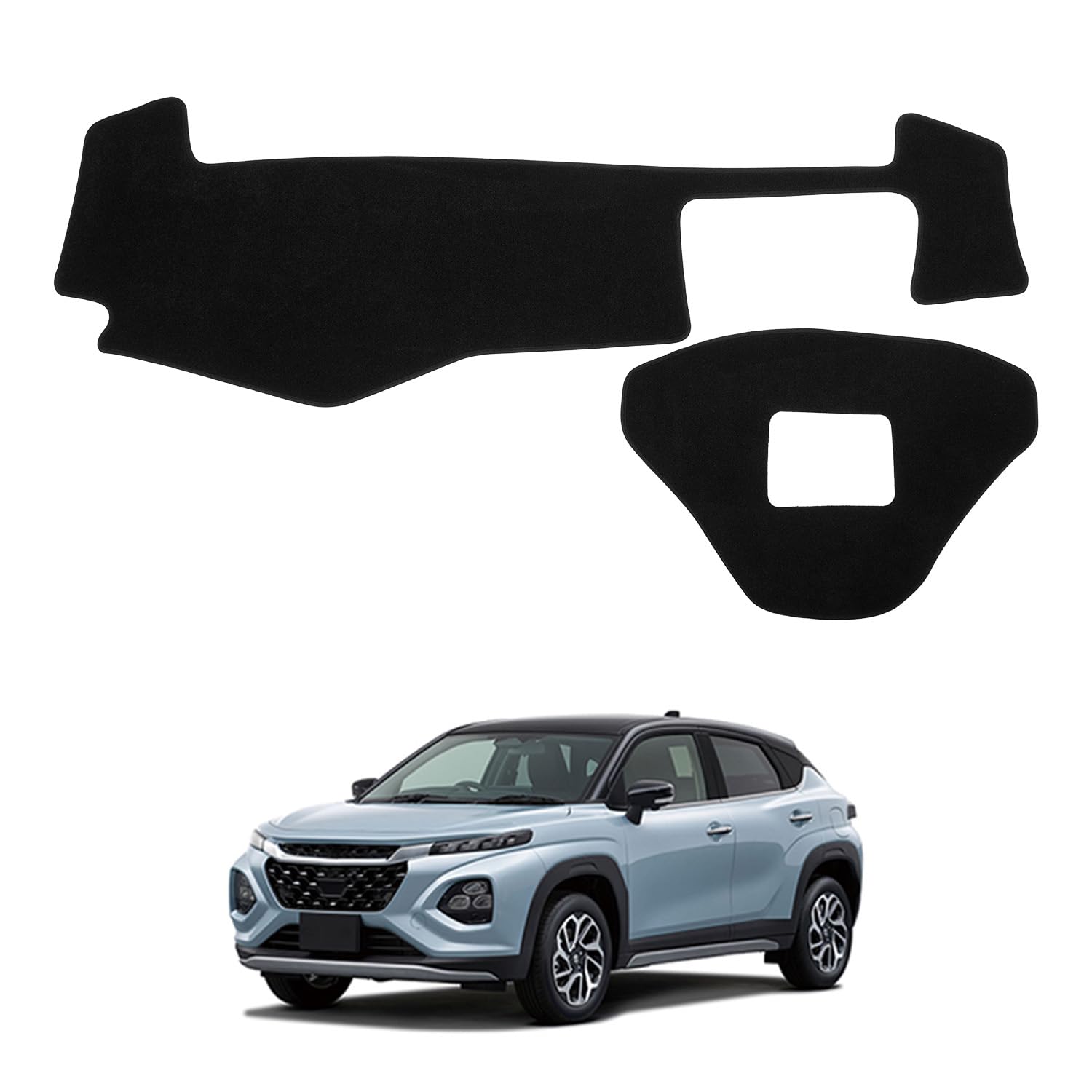 CARVANTA Fronx Dashboard for Suzuki Series 2024 Sun Reduces and Prevents Deterioration Fiber Set of 1 Mat/Cover WD/WE (October - Present) -
CARVANTA Fronx Dashboard for Suzuki Series 2024 Sun Reduces and Prevents Deterioration Fiber Set of 1 Mat/Cover WD/WE (October - Present) -