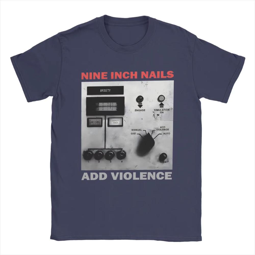 Nine Inch Nails NIN Unisexs and Womens Printed T Shirts Crazy Tees Short Sleeve Crewneck Male TShirts Pure Cotton Summer Clothes L
Nine Inch Nails NIN Unisexs and Womens Printed T Shirts Crazy Tees Short Sleeve Crewneck Male TShirts Pure Cotton Summer Clothes L