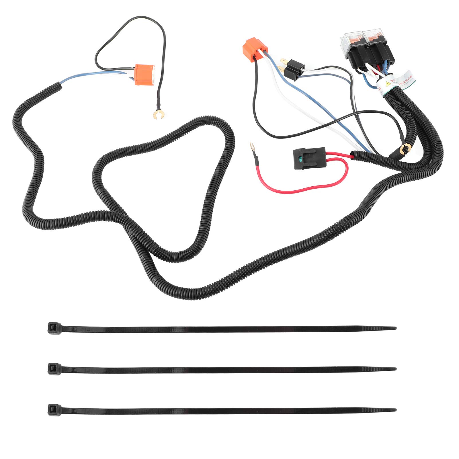WLGOLD Car Accessories, Headlight Relay Wire Harness Kit 2 Pieces Light Port Headlamp Booster Dark Light Brightener (24v2)
WLGOLD Car Accessories, Headlight Relay Wire Harness Kit 2 Pieces Light Port Headlamp Booster Dark Light Brightener (24v2)