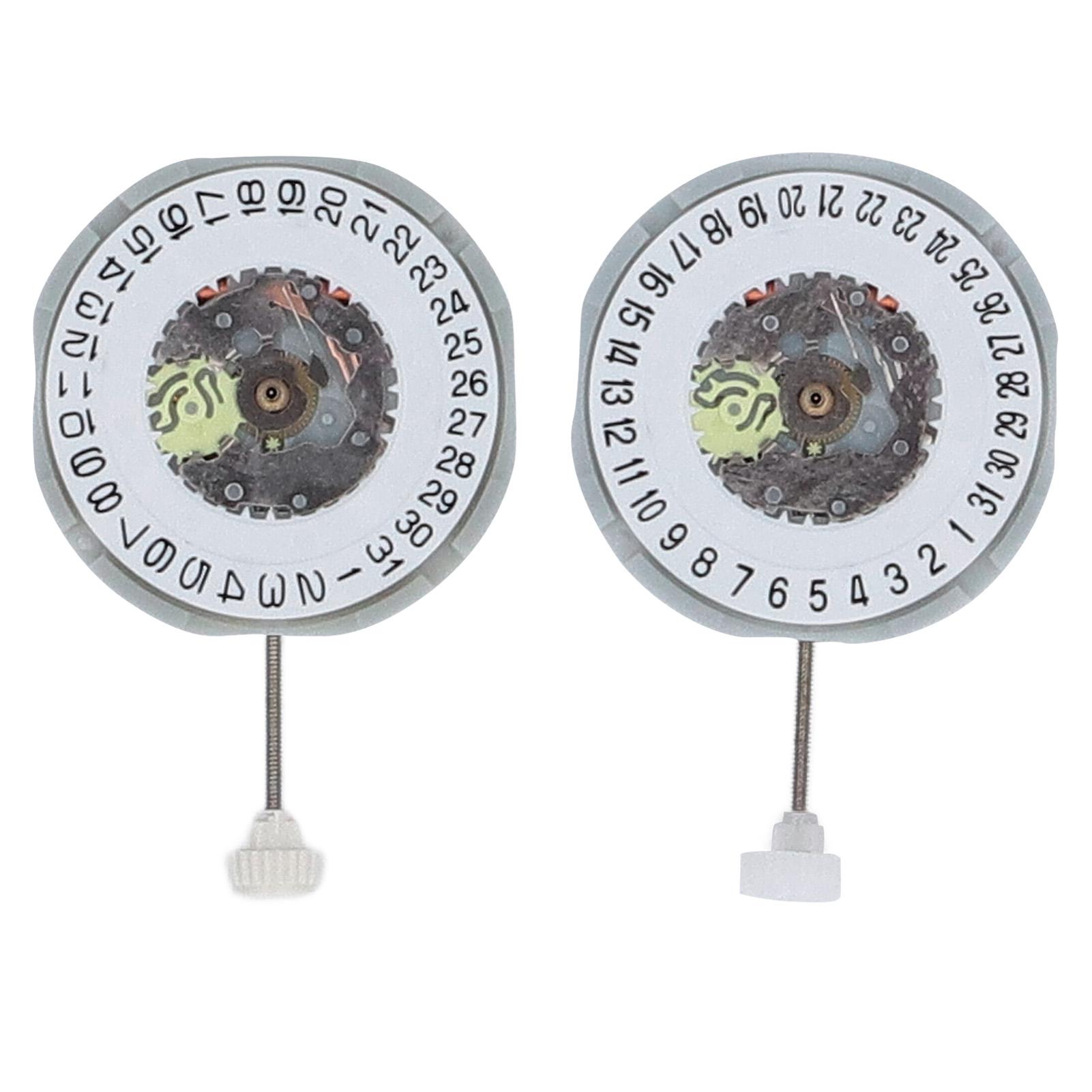 2Pcs Quartz Movement Reliable Performance PE28 3 Hands 6 Hands Single Calendar Date Watch
2Pcs Quartz Movement Reliable Performance PE28 3 Hands 6 Hands Single Calendar Date Watch
