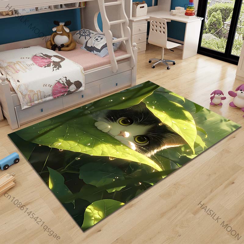Multiple sizes Cat hiding under leaves Carpet for Living Room Bedroom Sofa Home Decor Rus Non-slip Floor Mat Luxury Gift 40cm x 60cm
Multiple sizes Cat hiding under leaves Carpet for Living Room Bedroom Sofa Home Decor Rus Non-slip Floor Mat Luxury Gift 40cm x 60cm