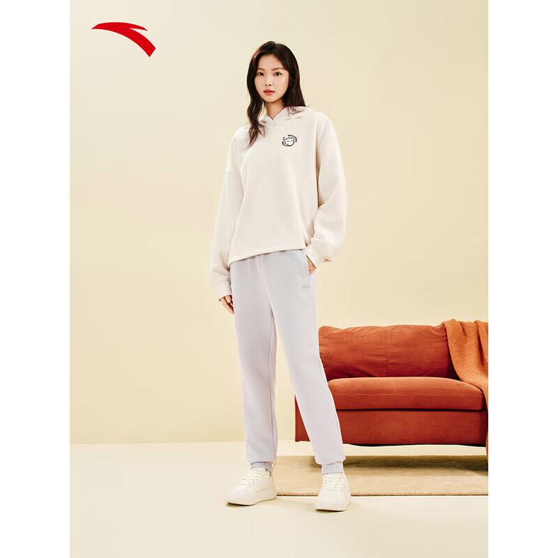 ANTA Women s Milk Fluff Cuffed Knit Sweatpants L
ANTA Women s Milk Fluff Cuffed Knit Sweatpants L