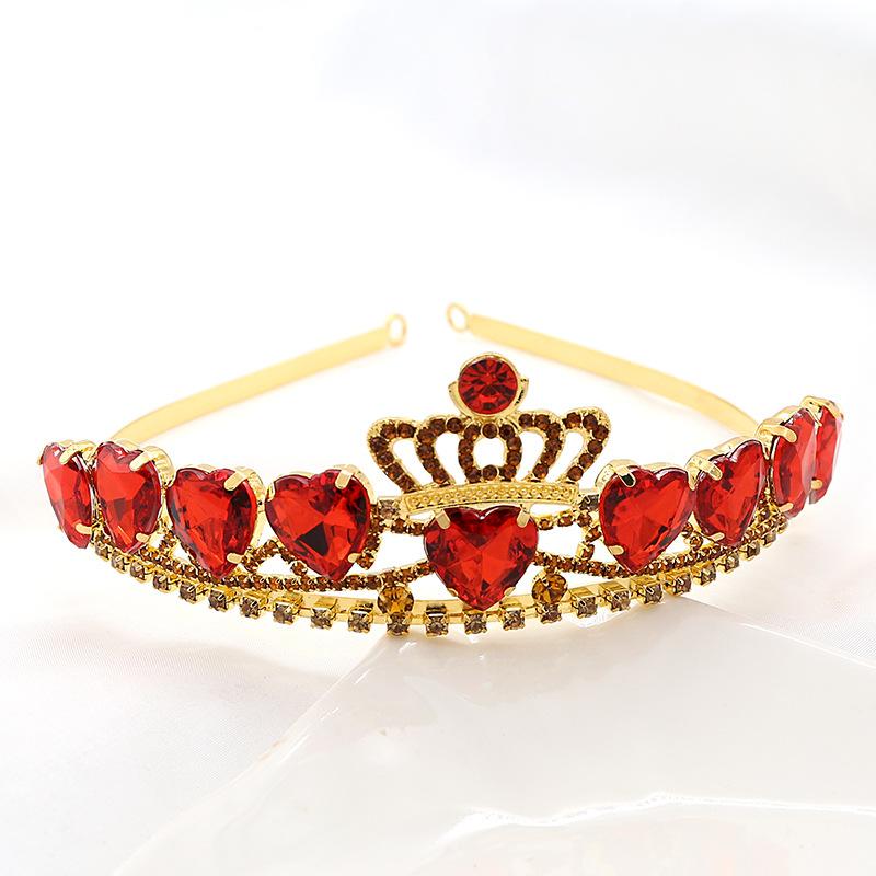 Новая детская повязка на голову в корейском стиле с красным персиковым сердцем, роскошная корона, повязка на голову для сцены, корона принцессы с любовью
Новая детская повязка на голову в корейском стиле с красным персиковым сердцем, роскошная корона, повязка на голову для сцены, корона принцессы с любовью