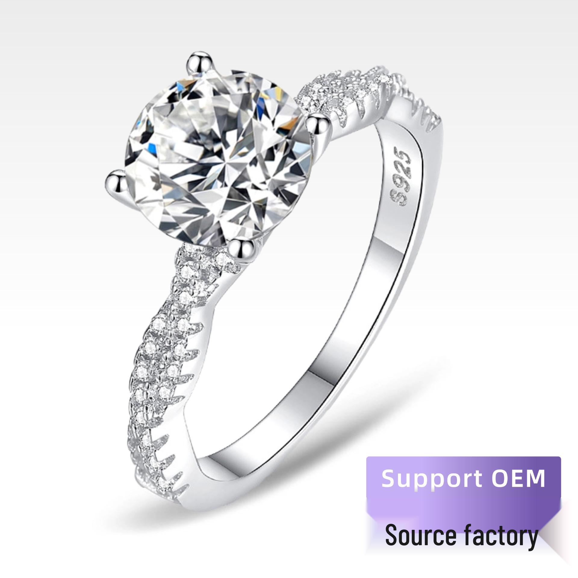 Moissanite Eternity S925 Sterling Silver Stackable Minimalist Ring for Women US Size 5.5
Moissanite Eternity S925 Sterling Silver Stackable Minimalist Ring for Women US Size 5.5