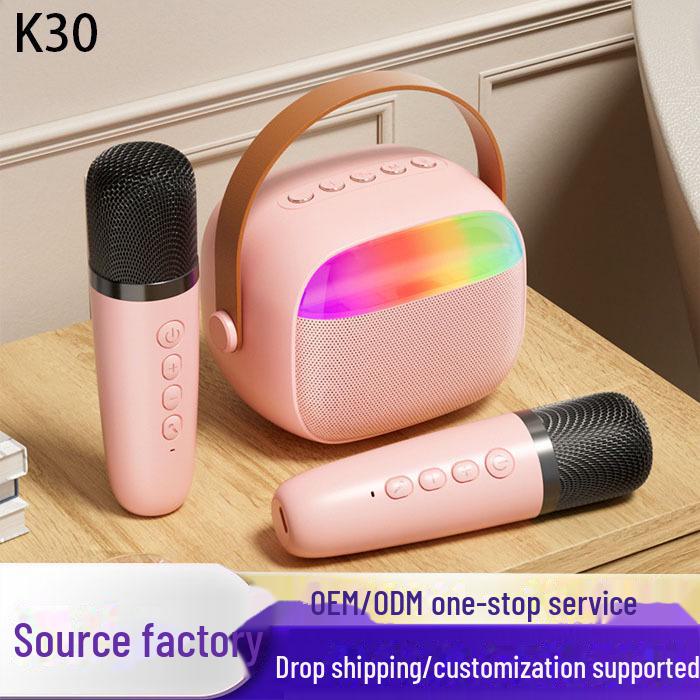 K30 Portable Wireless Bluetooth Speaker with Dual Microphones and Colorful LED Lights. Single Microphone небо синє кольору
K30 Portable Wireless Bluetooth Speaker with Dual Microphones and Colorful LED Lights. Single Microphone небо синє кольору