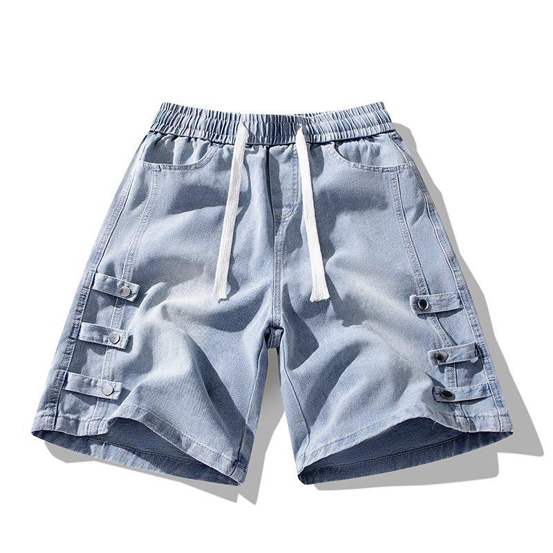 Chao Nan Da Men’s Loose Casual Cargo Denim Shorts 4XL синій
Chao Nan Da Men’s Loose Casual Cargo Denim Shorts 4XL синій