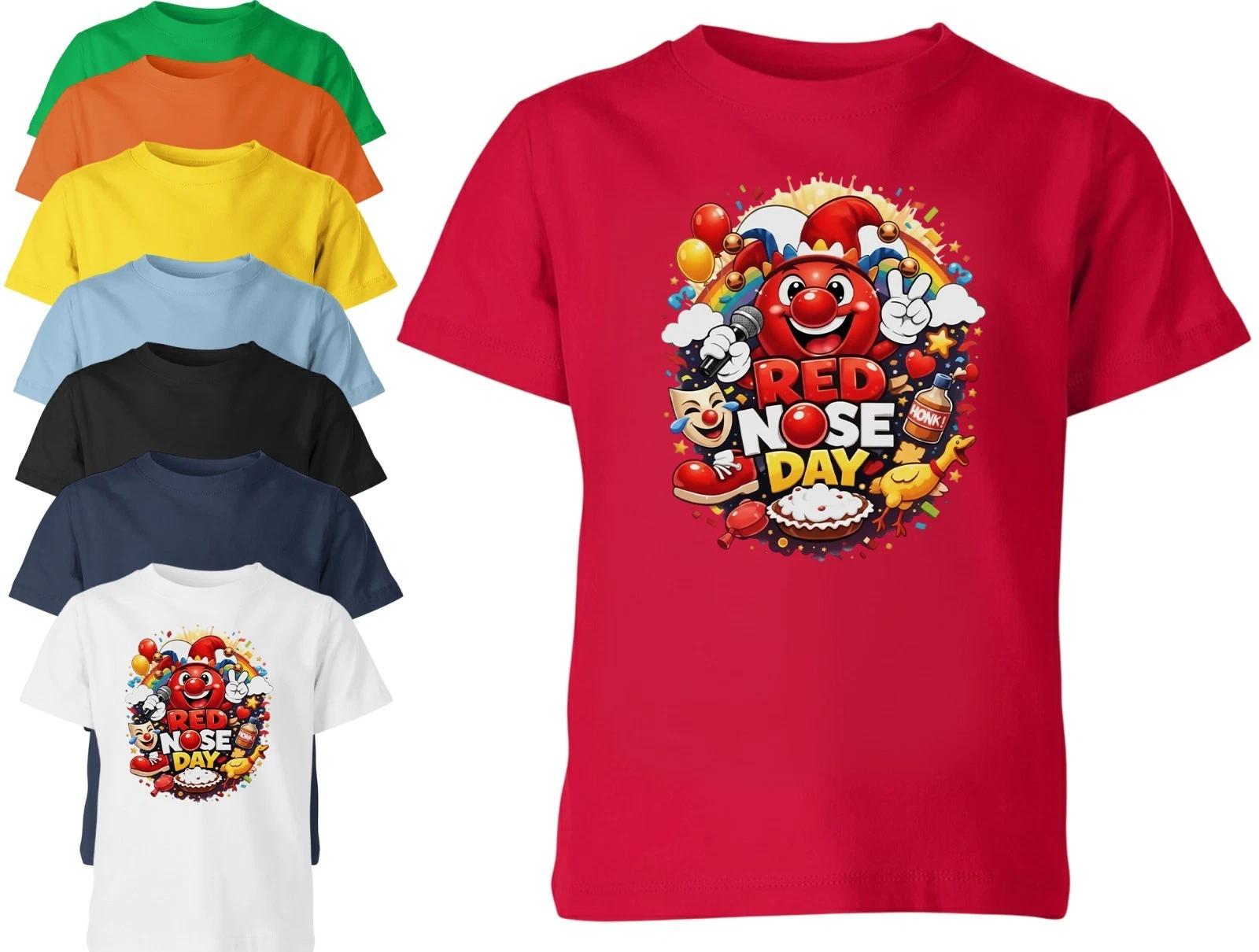 Red Nose Day 2026 T Shirt Kids Unisex Funny Comic Relief Charity Boys Girls Tee 100
Red Nose Day 2026 T Shirt Kids Unisex Funny Comic Relief Charity Boys Girls Tee 100