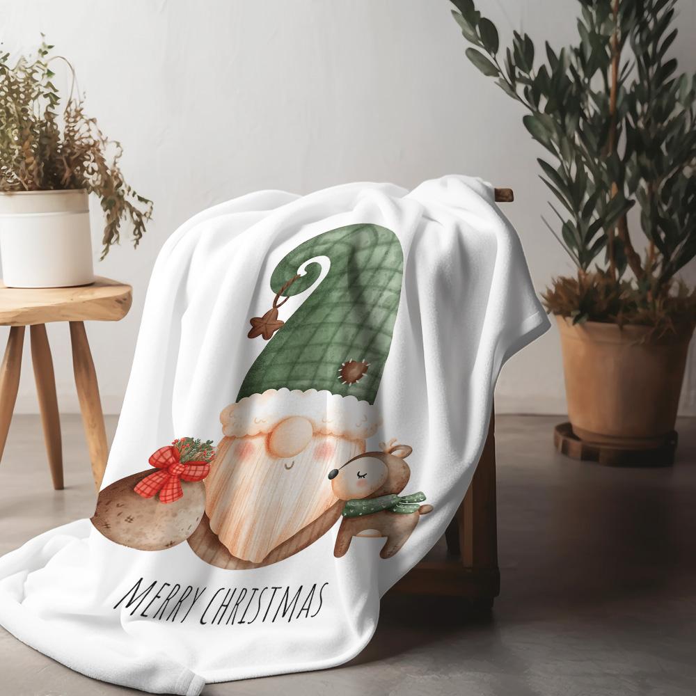 Tuniu Merry Christmas Watercolor Fleece Blanket for Sofa Bed Room Decoration Gift Idea Cute Santa Bear Cartoon Design 75x90cm
Tuniu Merry Christmas Watercolor Fleece Blanket for Sofa Bed Room Decoration Gift Idea Cute Santa Bear Cartoon Design 75x90cm