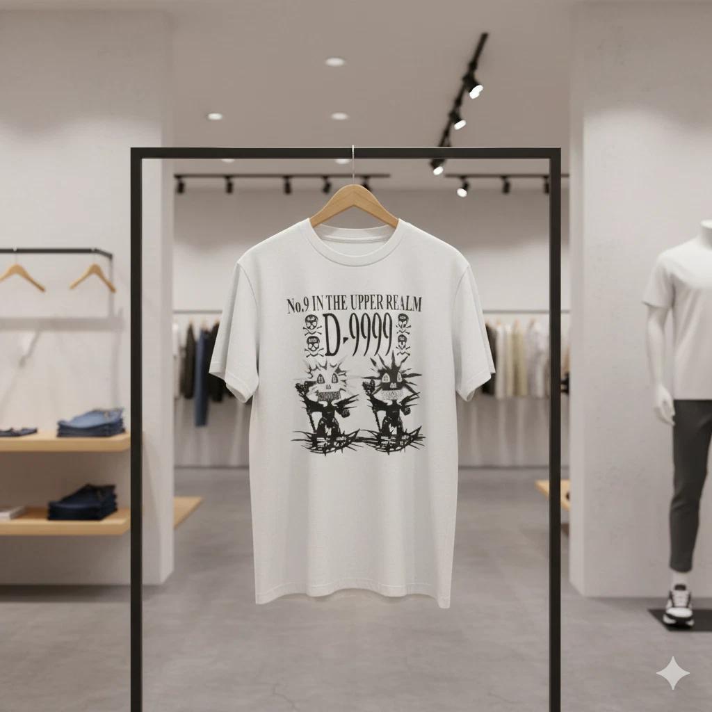 Unisex Adult Casual Graphic D-9999 Upper Realm Graphic T-Shirt Stre... M
Unisex Adult Casual Graphic D-9999 Upper Realm Graphic T-Shirt Stre... M