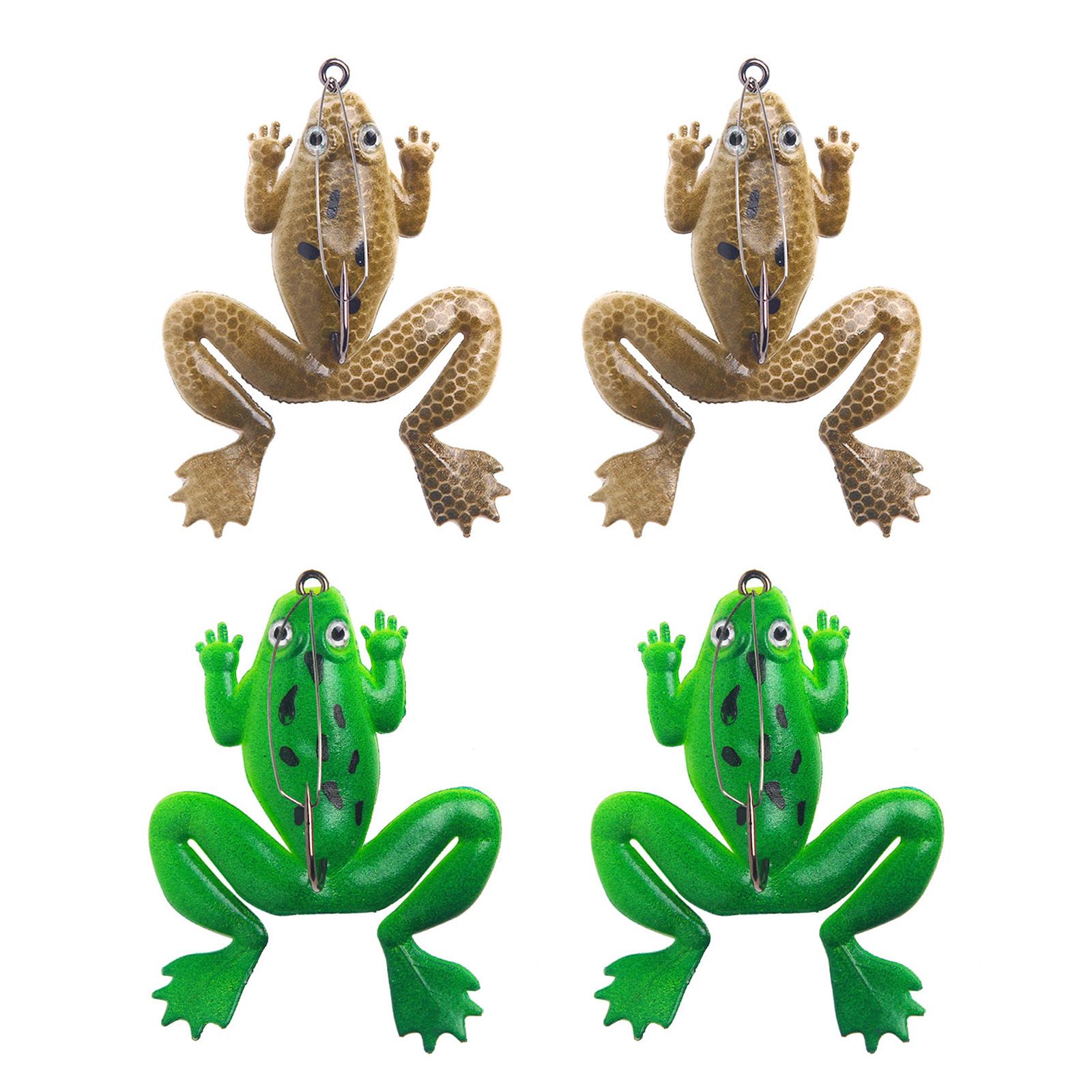 Fishing Double Propeller Legs Frogs Lures Baits Silicone Soft Single Hook 5.2g/6cm Topwater Wobblers Artificial Baits 2
Fishing Double Propeller Legs Frogs Lures Baits Silicone Soft Single Hook 5.2g/6cm Topwater Wobblers Artificial Baits 2