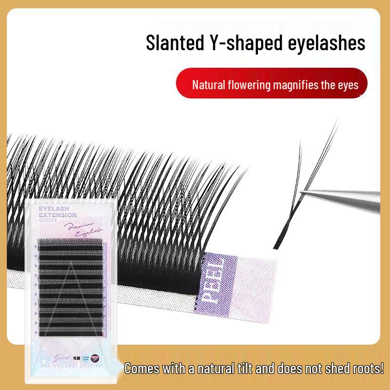 Slanting YY Fox-eye Y-shaped Soft Long-Short Comic Style False Eyelashes Slanting YY - C Curl
Slanting YY Fox-eye Y-shaped Soft Long-Short Comic Style False Eyelashes Slanting YY - C Curl