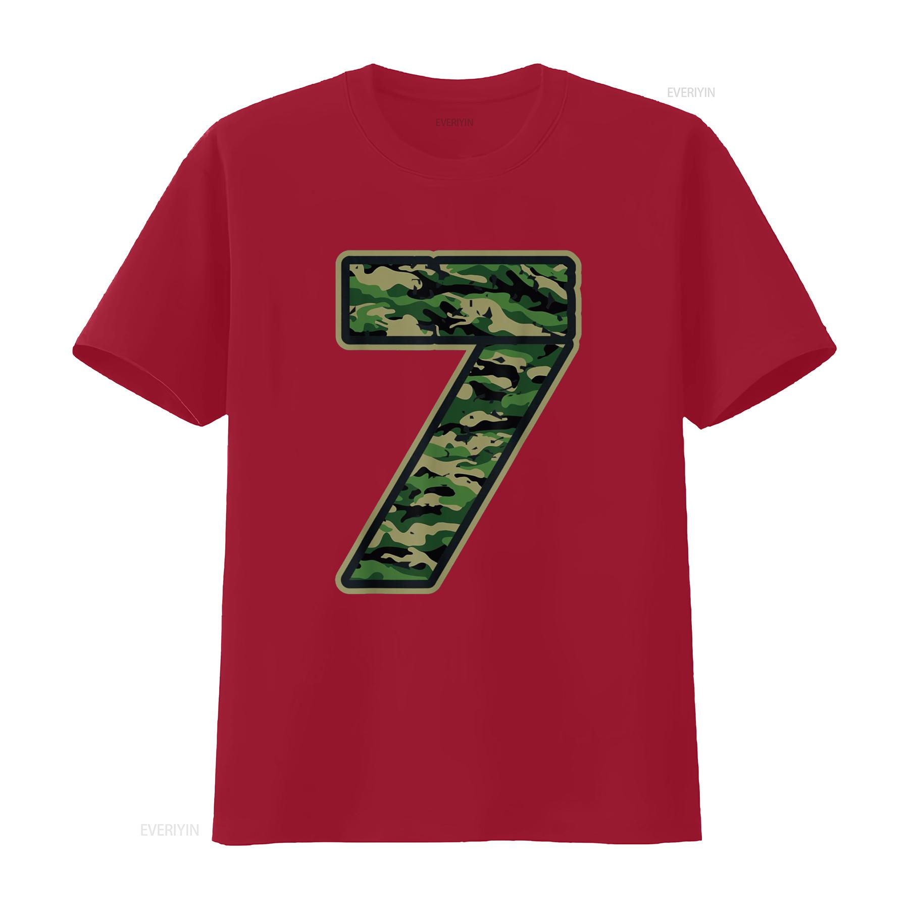 Cute Camouflage 7th Birthday 7 Years Old Boy Girl Kid T Shirt vintage Washed Versatile Top For Everyday Wear fashion Stylish S
Cute Camouflage 7th Birthday 7 Years Old Boy Girl Kid T Shirt vintage Washed Versatile Top For Everyday Wear fashion Stylish S