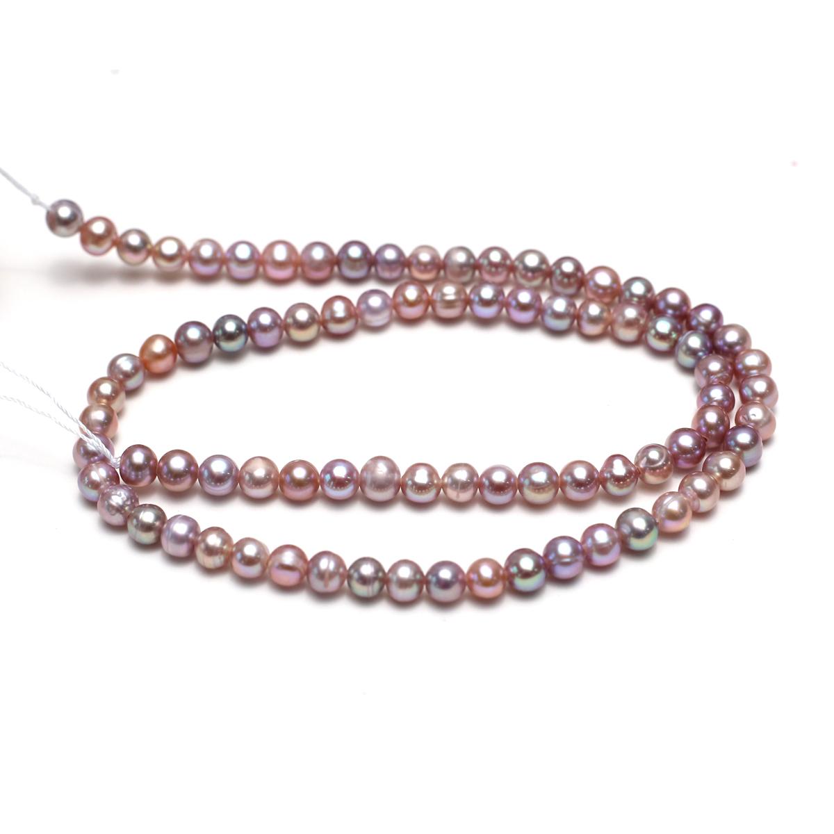 1String, Purple White Natural Freshwater Pearls Beads for Jewelry Making DIY Crafts (Beads 4-5mm, Length 36cm) 1String/4-5mm-36cm
1String, Purple White Natural Freshwater Pearls Beads for Jewelry Making DIY Crafts (Beads 4-5mm, Length 36cm) 1String/4-5mm-36cm