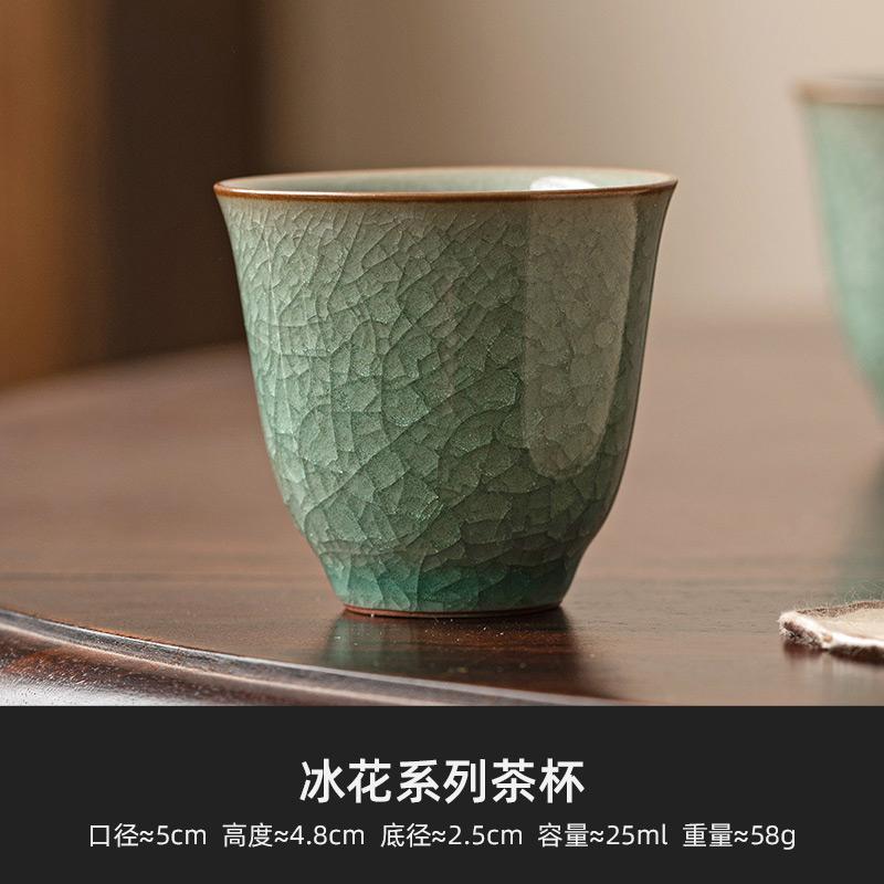 1PC 25ML Ru Kiln Ice Flower Tea Cup/Master Cup/Single Cup Crack/Ceramic/Kung Fu Tea Set/Tea Jar/5X4.8CM 5X4.8CM---25ML
1PC 25ML Ru Kiln Ice Flower Tea Cup/Master Cup/Single Cup Crack/Ceramic/Kung Fu Tea Set/Tea Jar/5X4.8CM 5X4.8CM---25ML