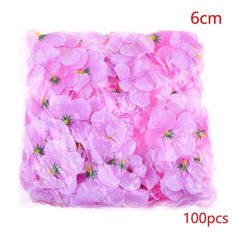 100Pcs 5/6Cm Peach Blossom Petals Artificial Cherry Blossom Flowers Heads For Home Room Decor Wedding Decoration Accessories 6CM 100Pcs фіолетовий
100Pcs 5/6Cm Peach Blossom Petals Artificial Cherry Blossom Flowers Heads For Home Room Decor Wedding Decoration Accessories 6CM 100Pcs фіолетовий