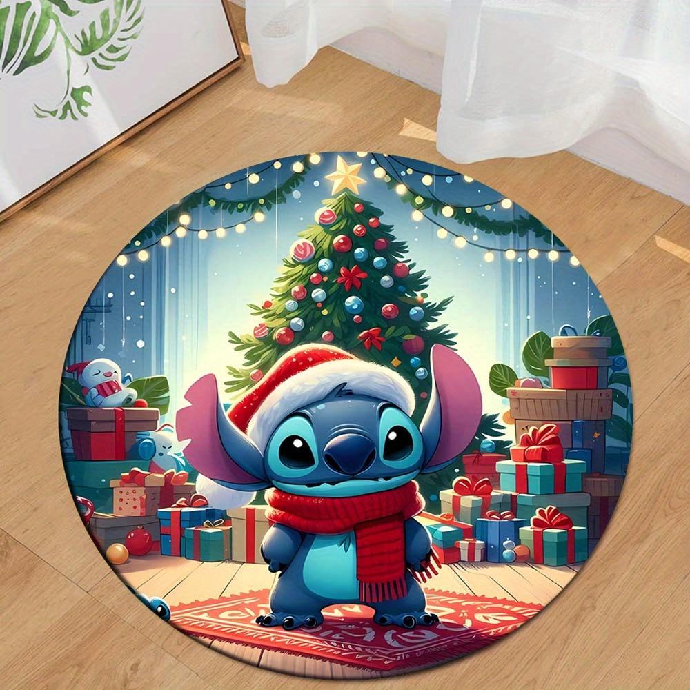 1pc Stitch Christmas Round Area Rug , Playroom Bedroom Living Room Indoor Decor Rug , Perfect for Leisure Areas , Bedside , Cloakroom , and 80cm/31.5in
1pc Stitch Christmas Round Area Rug , Playroom Bedroom Living Room Indoor Decor Rug , Perfect for Leisure Areas , Bedside , Cloakroom , and 80cm/31.5in