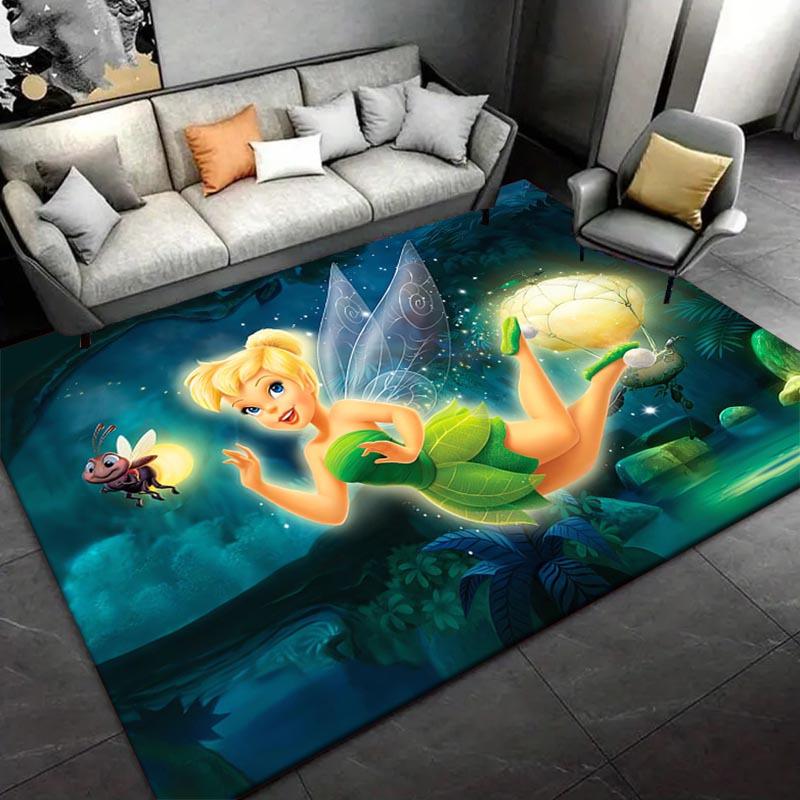 1pc Tinker Bell Pattern Area Rug Soft Flannel Floor Mat for Living Room, Bedroom, Kitchen, Sofa Coffee Table Floor Mat, Machine Washable 60cm by 90cm
1pc Tinker Bell Pattern Area Rug Soft Flannel Floor Mat for Living Room, Bedroom, Kitchen, Sofa Coffee Table Floor Mat, Machine Washable 60cm by 90cm