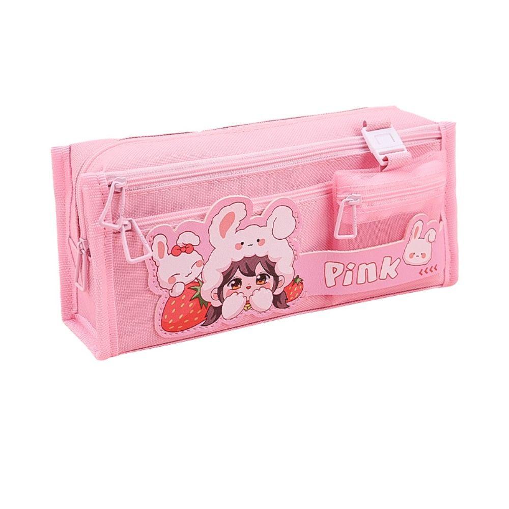 Girl/Astronaut/Bear Pen Bag Five-layer Pen Box Multifunctional Pencil Case Student Gift 08
Girl/Astronaut/Bear Pen Bag Five-layer Pen Box Multifunctional Pencil Case Student Gift 08