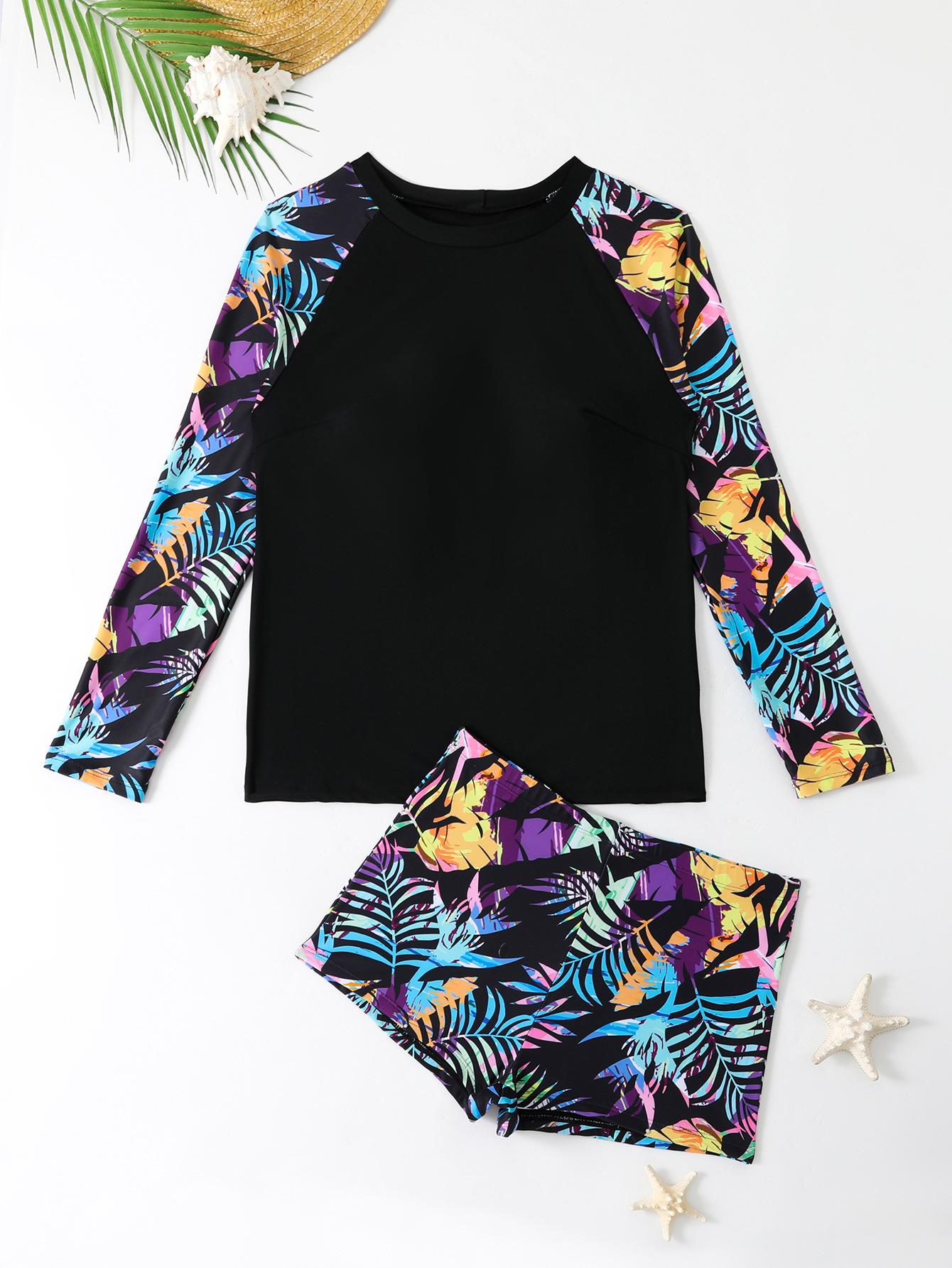 2026 Plus Size High-Waisted Long Sleeve Tankini Swimsuit for Women 4XL
2026 Plus Size High-Waisted Long Sleeve Tankini Swimsuit for Women 4XL