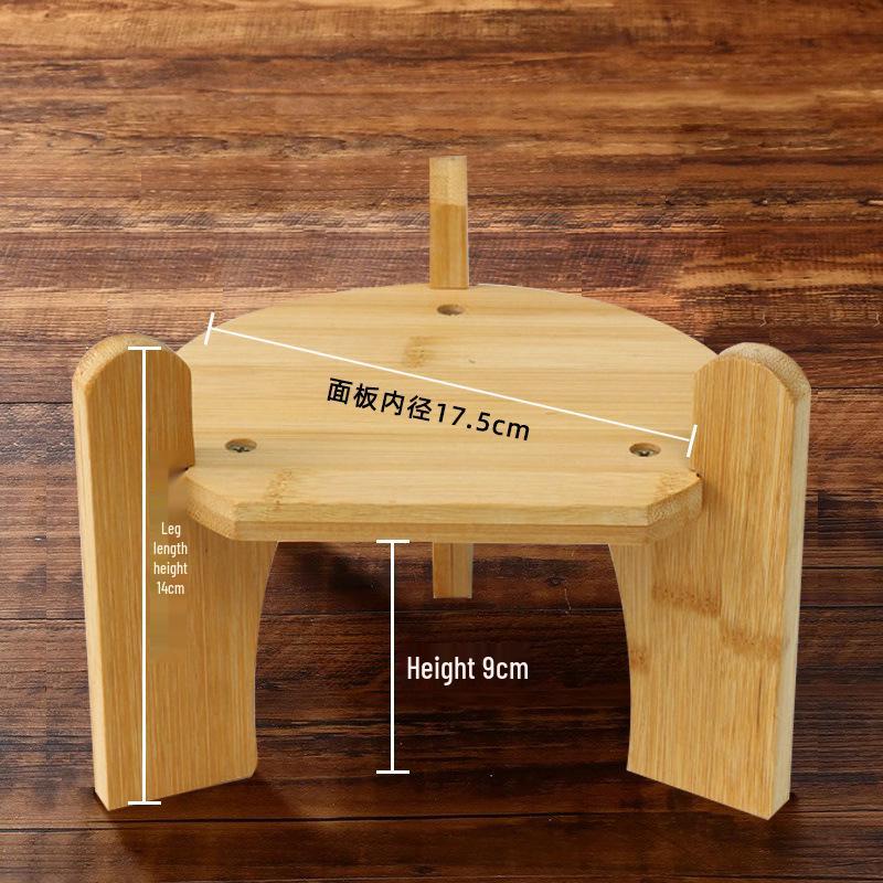 Прочная бамбуковая стойка для демонстрации винных бутылок и ваз Three-leg screw bamboo wood rack - 17.5cm
Прочная бамбуковая стойка для демонстрации винных бутылок и ваз Three-leg screw bamboo wood rack - 17.5cm