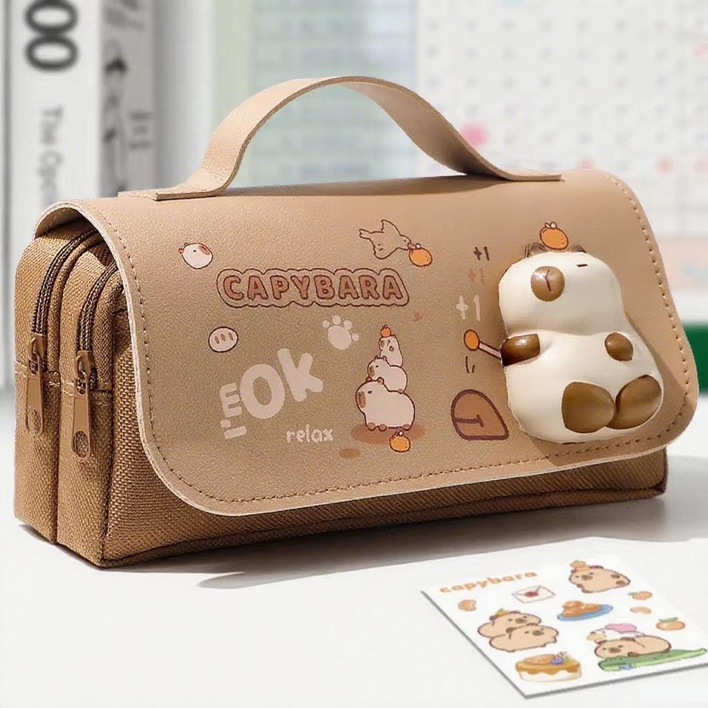 Large Capacity Decompression Pencil Case, High-value Stationery Box, Cute Children s and Girls Version Pencil Case
Large Capacity Decompression Pencil Case, High-value Stationery Box, Cute Children s and Girls Version Pencil Case