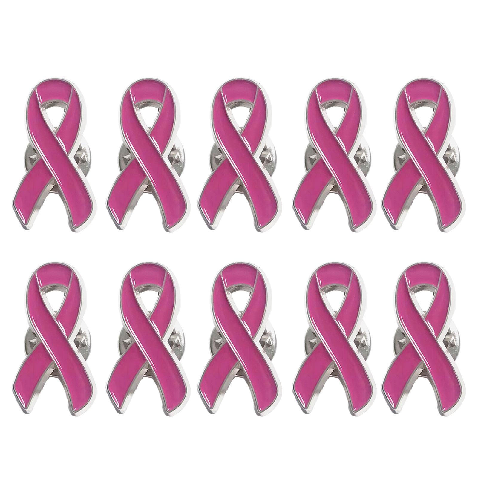 Pack of 10pcs Pink Ribbon Lapel Pin Breast Cancers Research and Awareness Brooches Set Coat Shirt Sweater Safety Pins 1
Pack of 10pcs Pink Ribbon Lapel Pin Breast Cancers Research and Awareness Brooches Set Coat Shirt Sweater Safety Pins 1