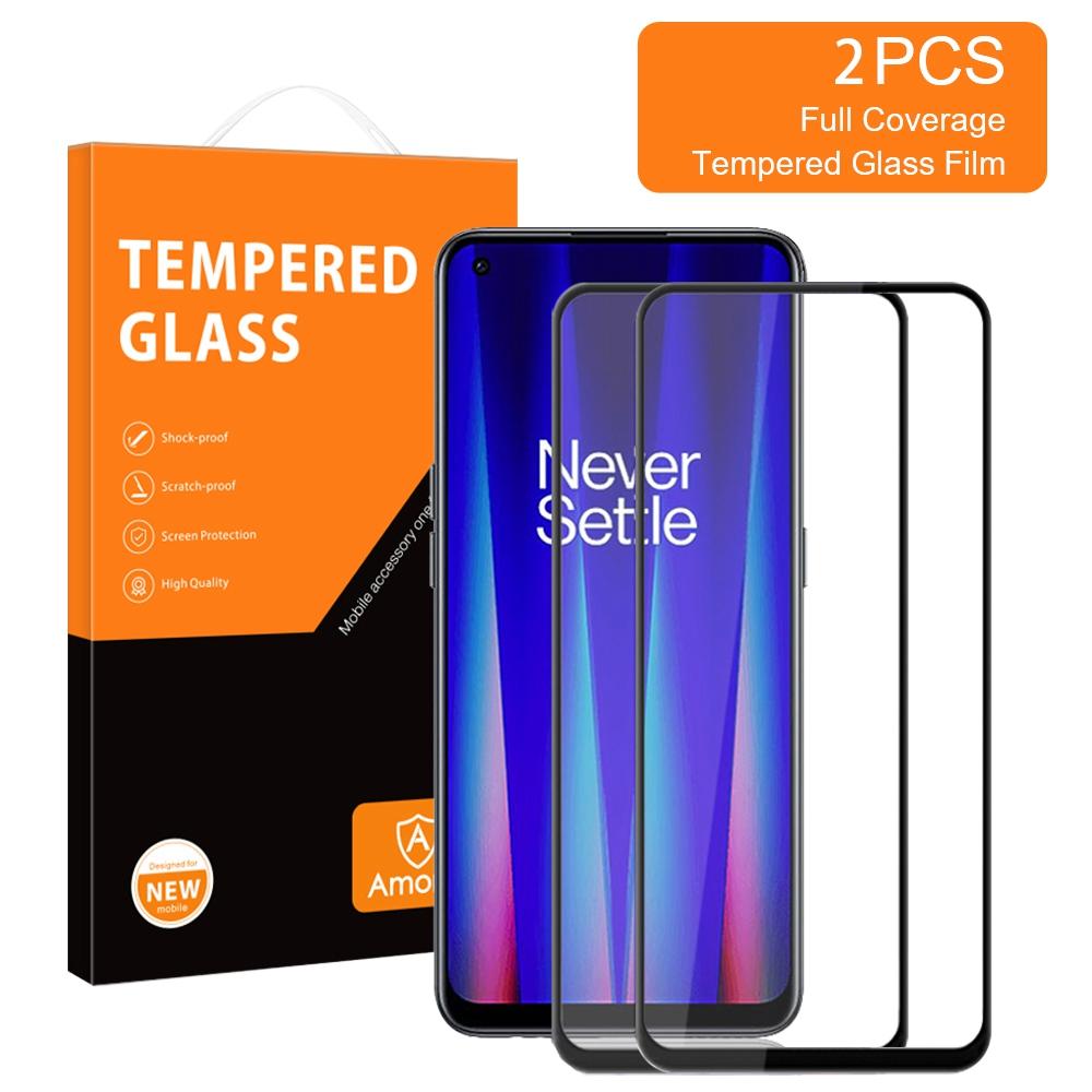 AMORUS 2Pcs/Pack for OnePlus Nord CE 2 5G Silk Printing Tempered Glass Full Glue Full Size Secondary Strengthening Screen Film Black
AMORUS 2Pcs/Pack for OnePlus Nord CE 2 5G Silk Printing Tempered Glass Full Glue Full Size Secondary Strengthening Screen Film Black