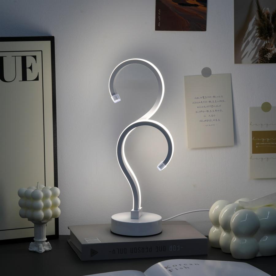 Creative Double Question Desktop Lamp Plug Powered Three Color Lighting Suitable for Bedroom Living Room Home Store Desk Decor білий
Creative Double Question Desktop Lamp Plug Powered Three Color Lighting Suitable for Bedroom Living Room Home Store Desk Decor білий