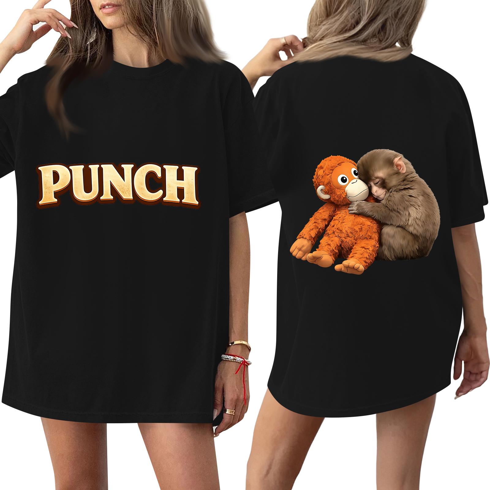 Women s Casual Fashion Round Neck Monkey Print Short Sleeve T-Shirt Top XXXXXL чорний
Women s Casual Fashion Round Neck Monkey Print Short Sleeve T-Shirt Top XXXXXL чорний