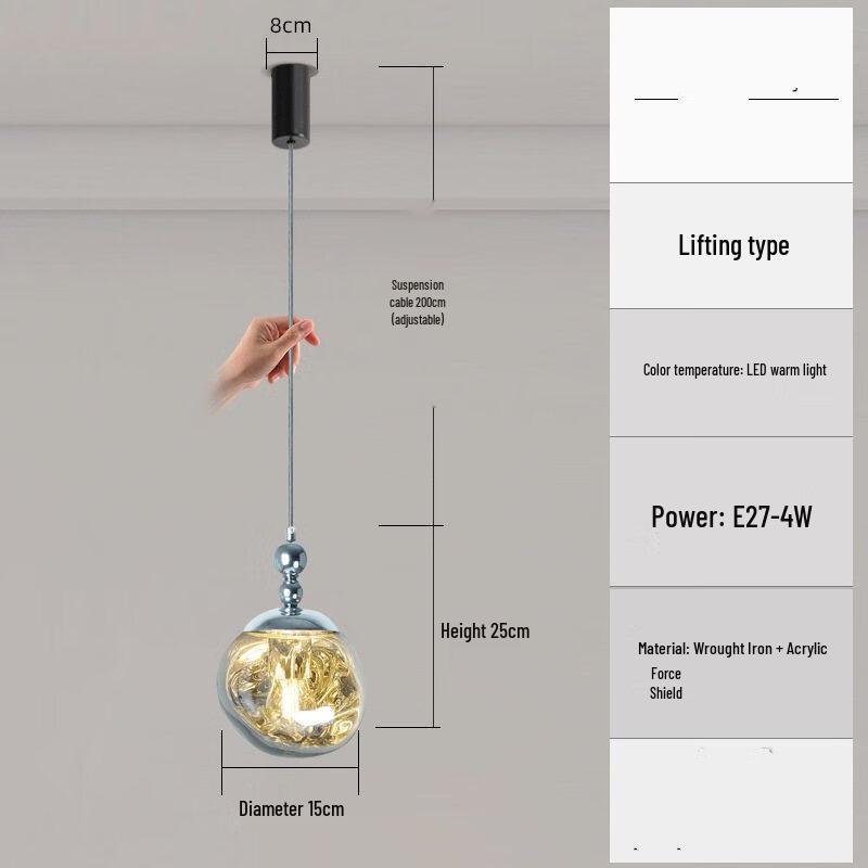 Lava Design Adjustable Pendant Light
Lava Design Adjustable Pendant Light