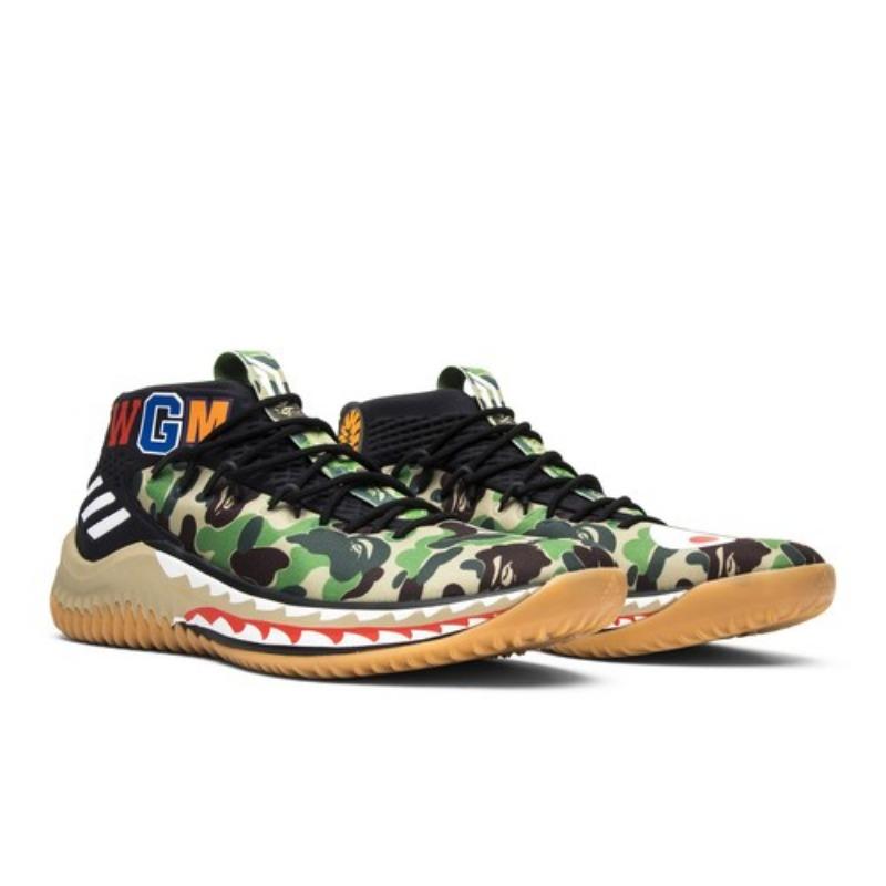adidas A Bathing Ape x Dame 4 Green Camo AP9974 EU 44 чорний/білий
adidas A Bathing Ape x Dame 4 Green Camo AP9974 EU 44 чорний/білий