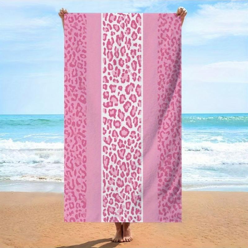 1pc Animal Print Beach Towel Soft Microfiber Fabric Unisex Oversized Towel Swimming Travel Camping Bath Towels Leopard Pattern W40*H60(CM)
1pc Animal Print Beach Towel Soft Microfiber Fabric Unisex Oversized Towel Swimming Travel Camping Bath Towels Leopard Pattern W40*H60(CM)