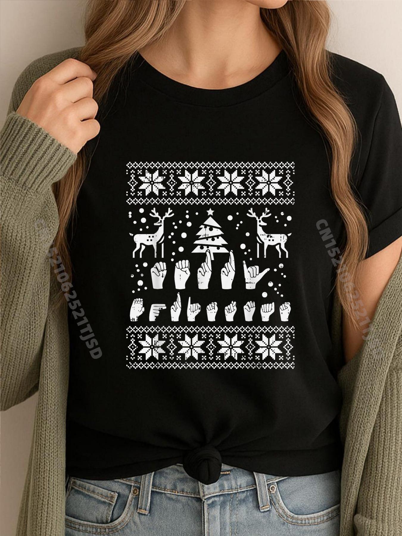 Merry Christmas Sign Language Asl Deaf Ugly Christmas Hiphop Streetwear Breathable Unisex Luxury 4XL
Merry Christmas Sign Language Asl Deaf Ugly Christmas Hiphop Streetwear Breathable Unisex Luxury 4XL