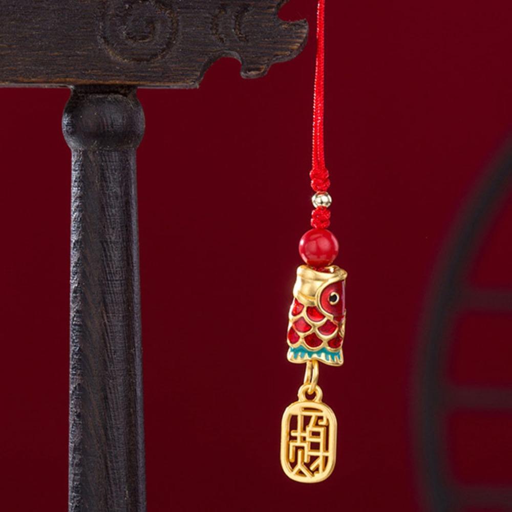 Chinese Style Koi Phone Lanyard Phone Charms Koi Mobile Phone Strap Mobile Phone Decor Wealth Two Beads
Chinese Style Koi Phone Lanyard Phone Charms Koi Mobile Phone Strap Mobile Phone Decor Wealth Two Beads