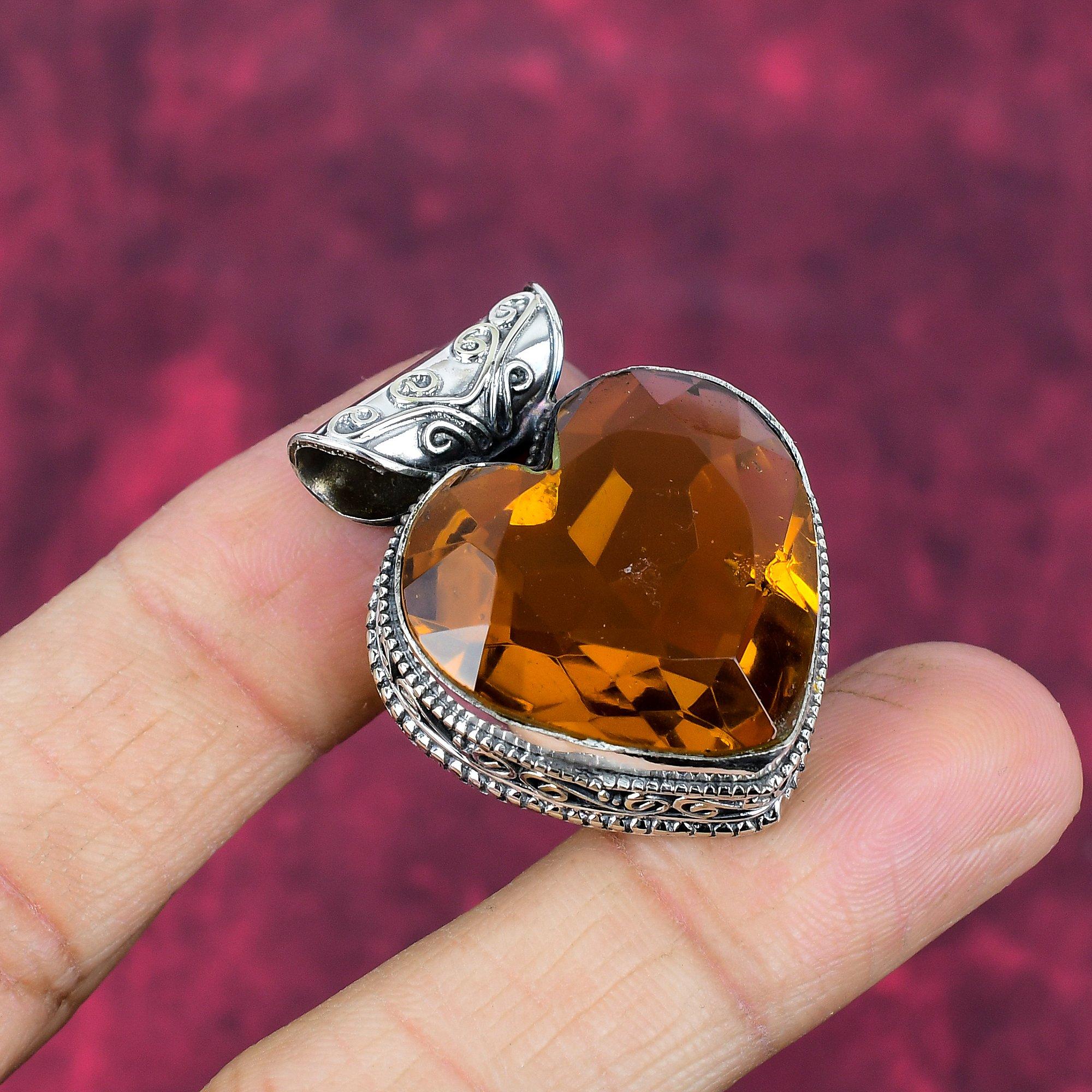 Подвеска с цитрином, ювелирные изделия из стерлингового серебра 925 пробы с драгоценными камнями, подвеска ручной работы, на День Благодарения 1.45 Inches жёлтый
Подвеска с цитрином, ювелирные изделия из стерлингового серебра 925 пробы с драгоценными камнями, подвеска ручной работы, на День Благодарения 1.45 Inches жёлтый