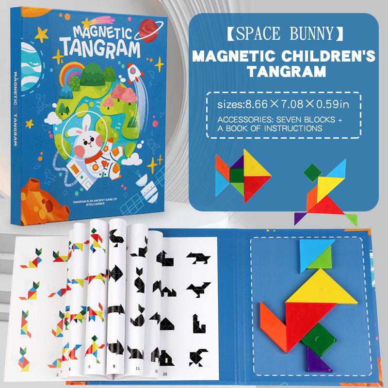 Деревянная головоломка, магнитная книга-головоломка Танграмма, развивающие игрушки для детей, портативный обучающий интеллект Монтессори
Деревянная головоломка, магнитная книга-головоломка Танграмма, развивающие игрушки для детей, портативный обучающий интеллект Монтессори