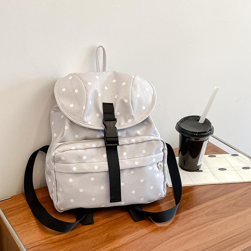 Bags Women S Niche Polka Dot Stars Backpack Backpack Bucket School Bag Canvas Cotton Casual Slash Shoulder Bag белый
Bags Women S Niche Polka Dot Stars Backpack Backpack Bucket School Bag Canvas Cotton Casual Slash Shoulder Bag белый